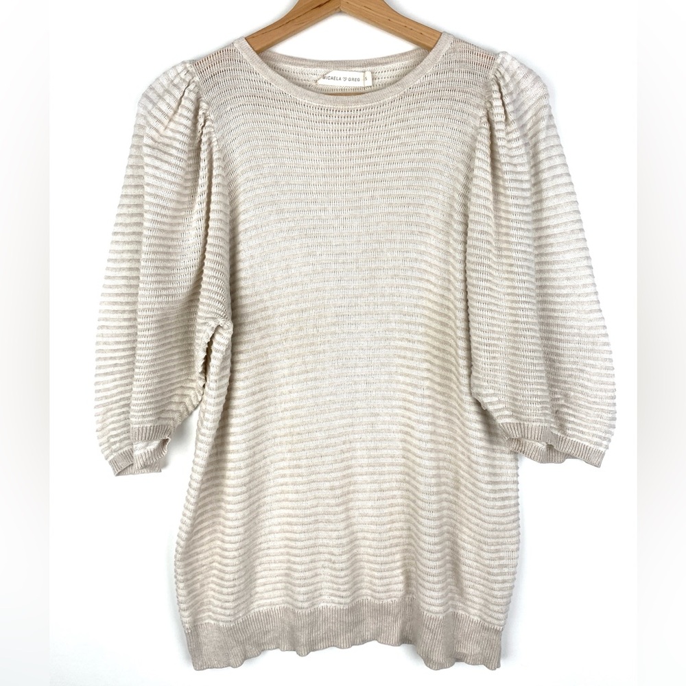 Micaela Greg Cotton Sweater